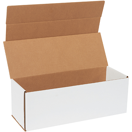 17 x 6 x 6" White Corrugated Mailers