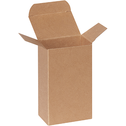 3 x 2 x 5" Kraft Reverse Tuck Folding Cartons