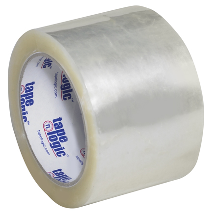 3" x 55 yds. Clear TAPE LOGIC<span class='afterCapital'><span class='rtm'>®</span></span> #1000 Hot Melt Tape